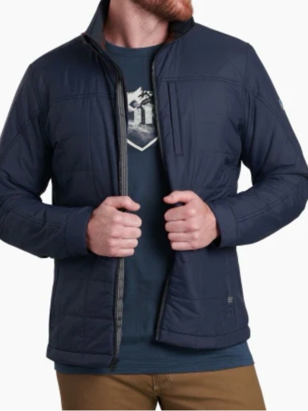 Kuhl Rebel Insulated Jacket in Pirate Blue Men's XXL